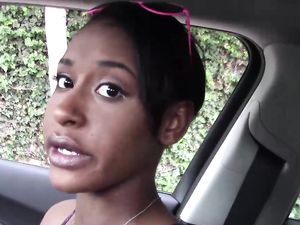 Black Teen Takes Cash To Fuck A Guy In A POV Clip