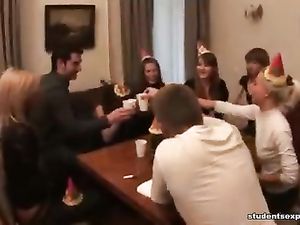 Party Girls Have An Orgy With The Hot Guys They Love