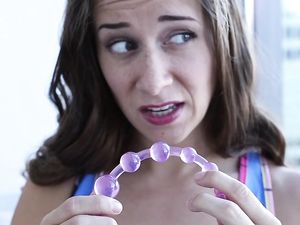 Anal Exploration With A Big Dick Up Her Tight Asshole