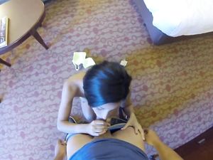 Young Escort Sucks A Dick And Spreads For Hard Fucking