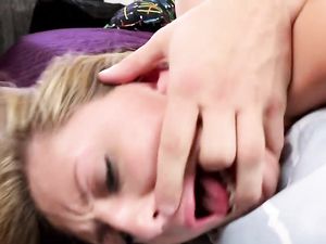 Super-Hung Stud Penetrates Kelly Green's Cunt With His Huge Fat Cock