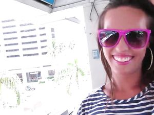 Kelsi Monroe Exposes Her Big Ass In Public