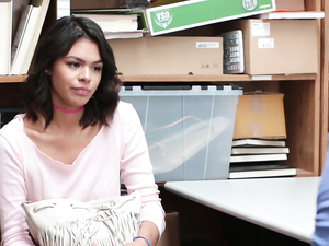 Back Office Fuck Of A Shoplifting Cutie