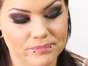 Slutty Tattooed Schoolgirl In A Skimpy Skirt Gets Fucked